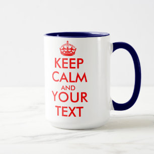Keep calm コンボマグ テンプレート マグカップ