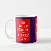 Keep Calm コーヒーマグカップ (左)
