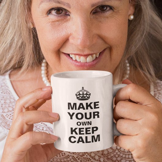 Keep Calm テンプレート コーヒーマグカップ