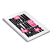 Keep Calm フォーカス ホープ 平和 モチベーション ノートブック (右側)