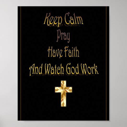 Keep Calm - ポスター (正面)