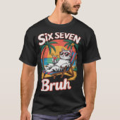 Keep Calm 67 Bruh Cat Vacation Cruise Trip Joke Ge Tシャツ (正面)