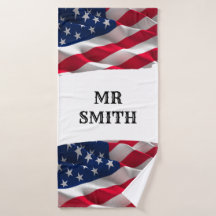 keep calm affirmational quote and vibrant flag