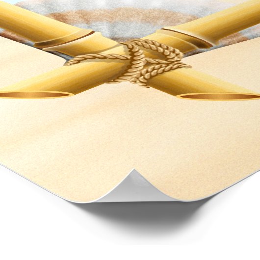 Keep Calm And Aloha On ポスター (角)