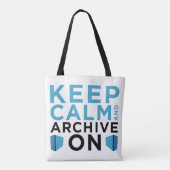 Keep Calm and Archive On (USA Tote) トートバッグ (裏面)