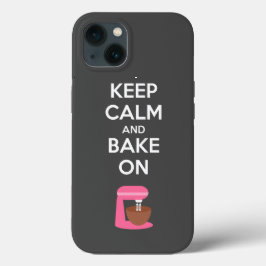 Keep Calm and Bake On フォンケース iPhone 13ケース