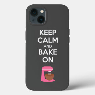 Keep Calm and Bake On フォンケース iPhone 13ケース