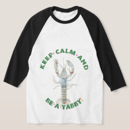 「KEEP CALM AND BE A YABBY" メンズTシャツ - 楽しくて大胆な Tシャツ