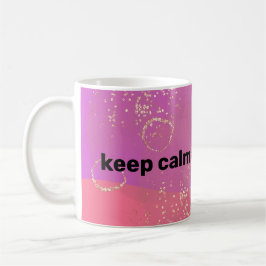 keep calm and be brave コーヒーマグカップ