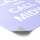 Keep Calm and Call A Midwife ポスター (角)