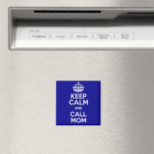 KEEP CALM AND CALL MOM マグネット (インサイチュ (食洗機))