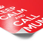 Keep Calm and Call Mum フォトプリント (角)