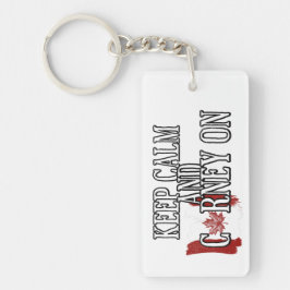 Keep Calm and Carney On キーホルダー