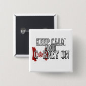 Keep Calm and Carney On 缶バッジ (正面&裏面)