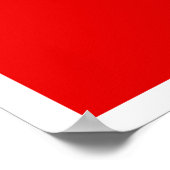 Keep Calm and Carry Onと自分の文字 ポスター (角)