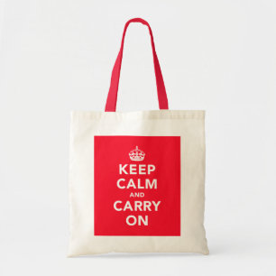 Keep Calm and Carry Onのトートバック トートバッグ