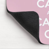 Keep Calm and Carry Onのペルシャ語は上がりました マウスパッド (コーナー)