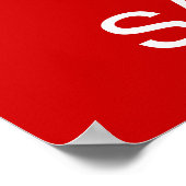 Keep Calm and Carry Onの安全衛生標識 ポスター (角)