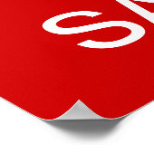 Keep Calm and Carry Onの安全 – 健康と安全 ポスター (角)