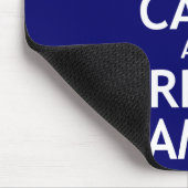Keep Calm and Carry Onの賭博 マウスパッド (コーナー)