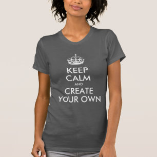 Keep Calm and Carry Onはあなた専有物を作成します Tシャツ