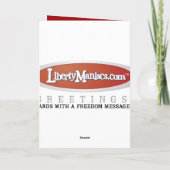 Keep Calm and Carry Onカード カード (裏面)