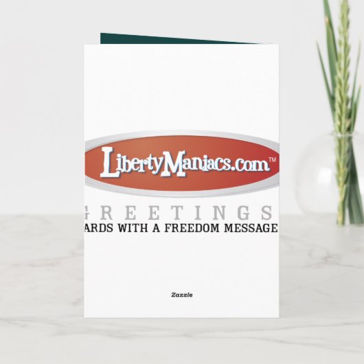 Keep Calm and Carry Onカード カード (裏面)