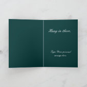 Keep Calm and Carry Onカード カード (内部)