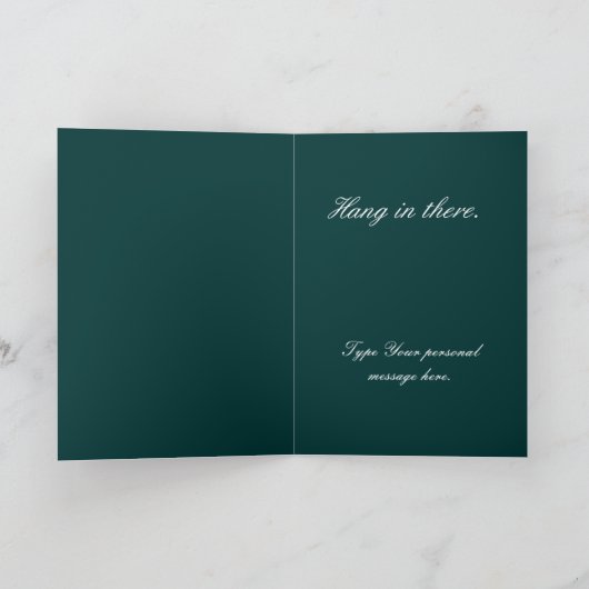 Keep Calm and Carry Onカード カード (内部)