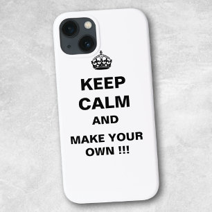 Keep Calm and Carry Onクラウン iPhone 13ケース