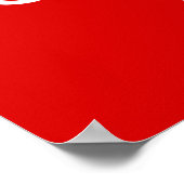 Keep Calm and Carry Onクラシックイギリスプリント ポスター (角)