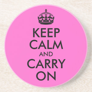 Keep Calm and Carry Onコースター コースター