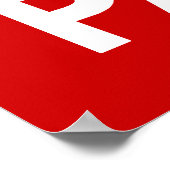 Keep Calm and Carry Onパロディプリント ポスター (角)