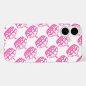 Keep Calm and Carry Onピンククラウンオンホワイト Case-Mate iPhoneケース (裏面 (横))