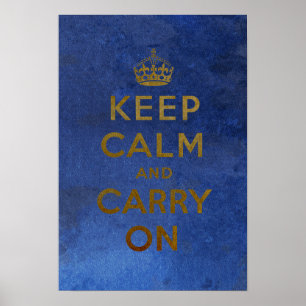 Keep Calm and Carry Onポスター ポスター