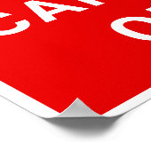 Keep Calm and Carry Onヴィンテージ ポスター (角)