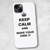 Keep Calm and Carry On冠 Case-Mate iPhoneケース