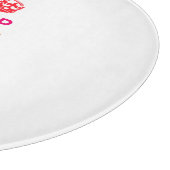 KEEP CALM AND CARRY ON数々の色の カッティングボード (角)