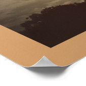 Keep Calm and Carry On月 ポスター (角)