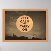 Keep Calm and Carry On月 ポスター (正面)
