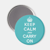 Keep Calm and Carry On磁石 マグネット (正面/裏面)