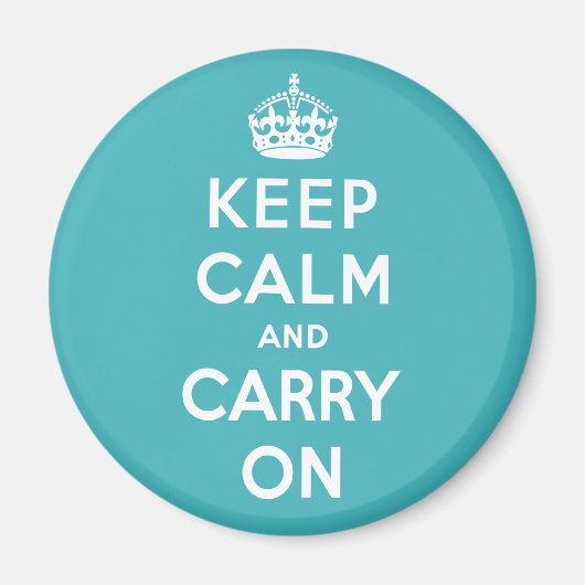 Keep Calm and Carry On磁石 マグネット (正面)