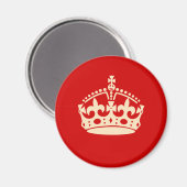 Keep Calm and Carry On磁石 マグネット (正面/裏面)