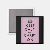 Keep Calm and Carry On磁石 マグネット (正面/裏面)
