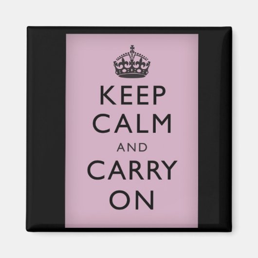 Keep Calm and Carry On磁石 マグネット (正面)