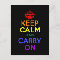 Keep Calm and Carry On虹