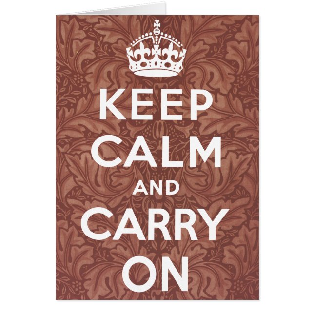 Keep Calm and Carry On (正面)