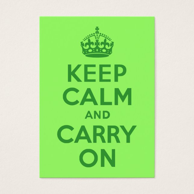 Keep Calm and Carry On (正面)