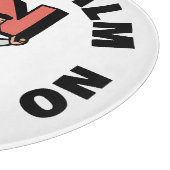 Keep Calm and Carry On カッティングボード (角)