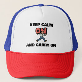 Keep Calm and Carry On キャップ